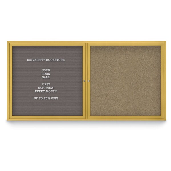 Corkboard, Cloud/Black, 72"x36"
